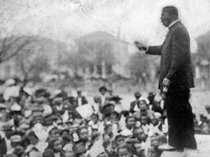Booker T Washington Speech in Atlanta Georgia image
