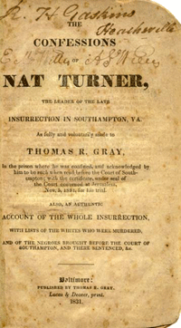 The Nat Turner Confession